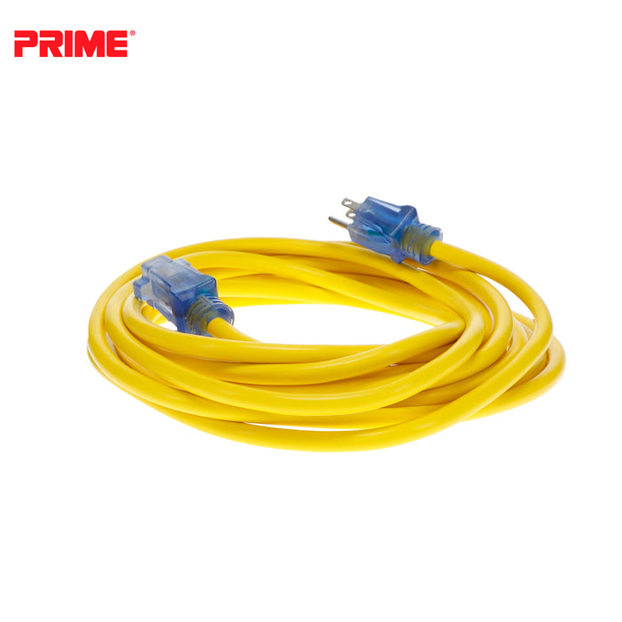 25ft 12/3 SJTW Jobsite® Outdoor Extension Cord — Prime Wire & Cable Inc.