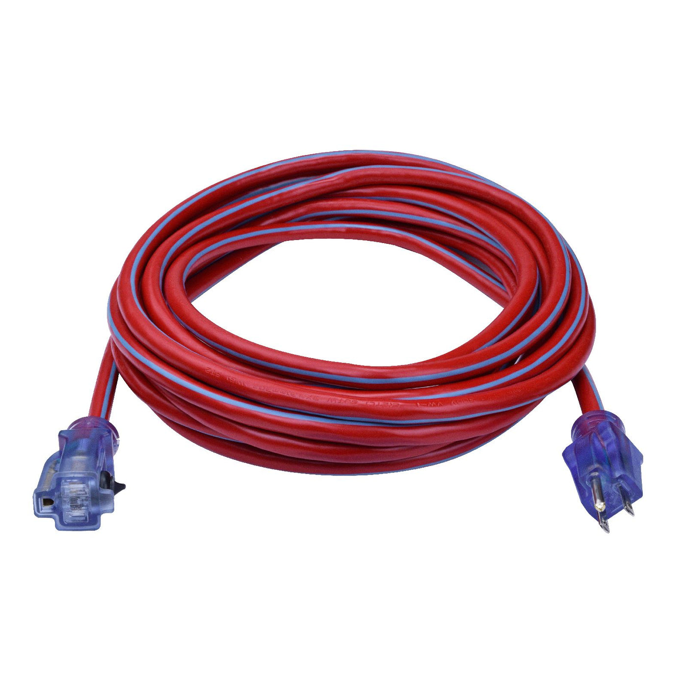 25ft 12/3 SJTW Jobsite® Outdoor Extension Cord w/Locking & Lighted — Prime Wire & Cable Inc.