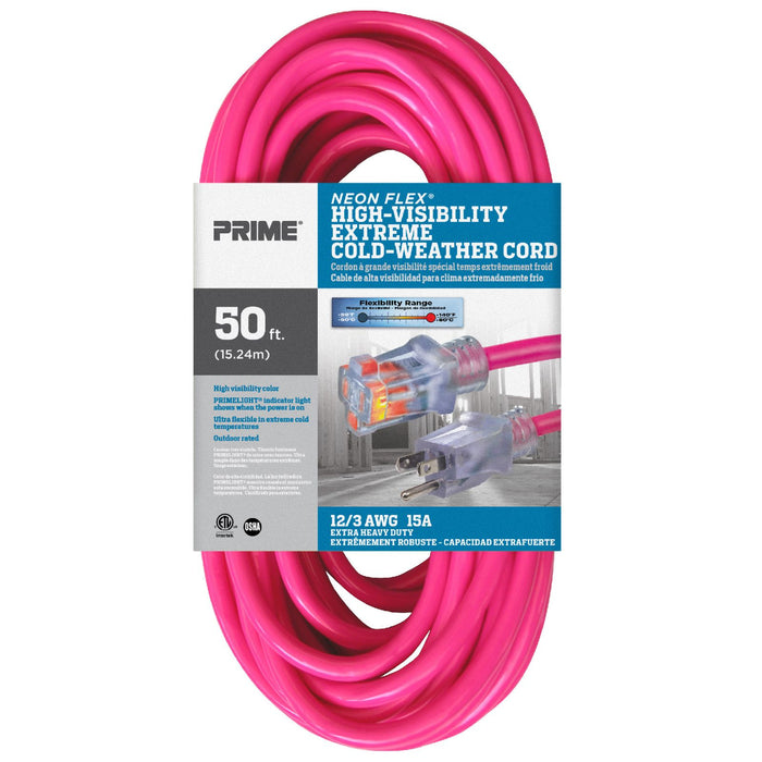 ***Micro Cord Hot Pink Made in the USA (125 FT.)