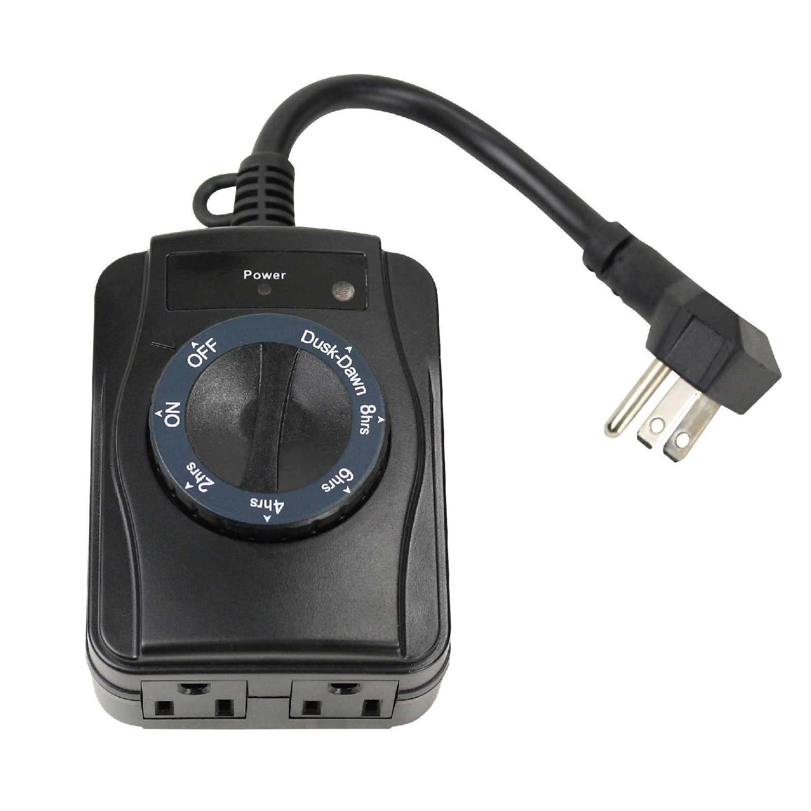 2-Outlet Outdoor Countdown Timer w/Photosensor — Prime Wire & Cable Inc.